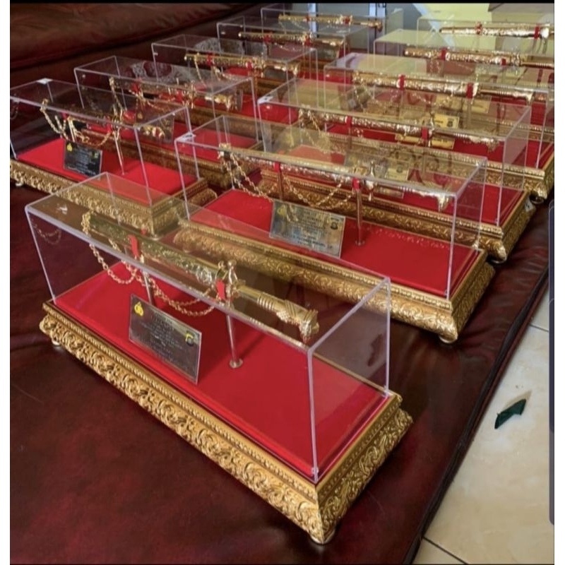 Atribut khiasan cendramata pedang kadga akrilik full