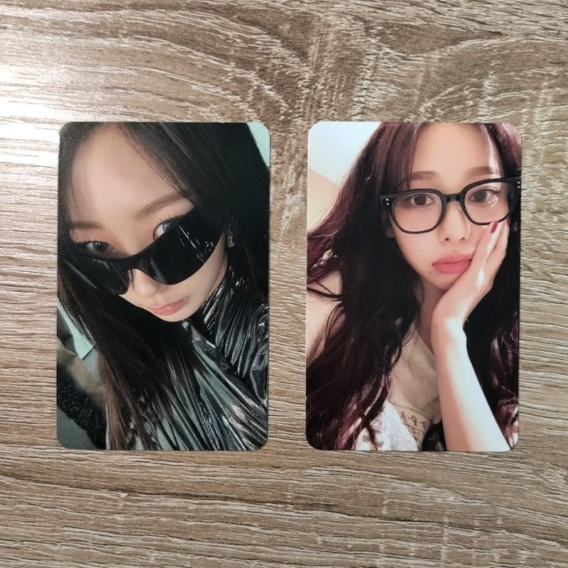 (ubah ke sicepat) PHOTOCARD KARINA GISELLE AESPA TC WHIPLASH SPEED TRADING CARD PC SPECS