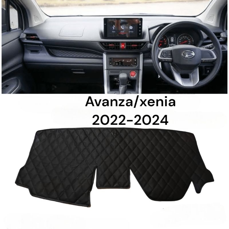 Cover Alas Dashboard New AVANZA 2022 Veloz Toyota Mobil Pelindung Dasbor Kulit Premium Aksesoris