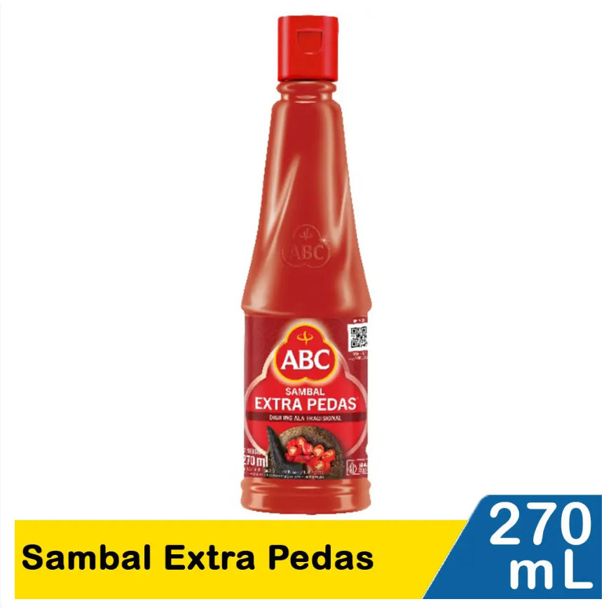 

Abc Sambal Extra Pedas 270 ml