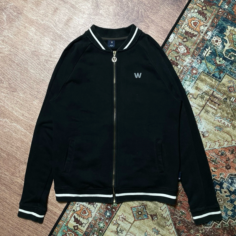 Varsity SWIB waterproof blocktech univ vintage varsity bomber crewneck hnm vtg hoodie sukajan uniqlo