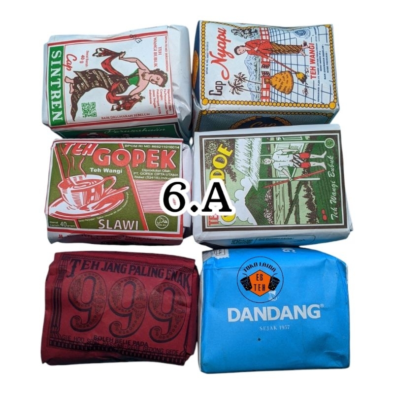 

PAKET 6 PCS TEH KHAS ANGKRINGAN SOLO