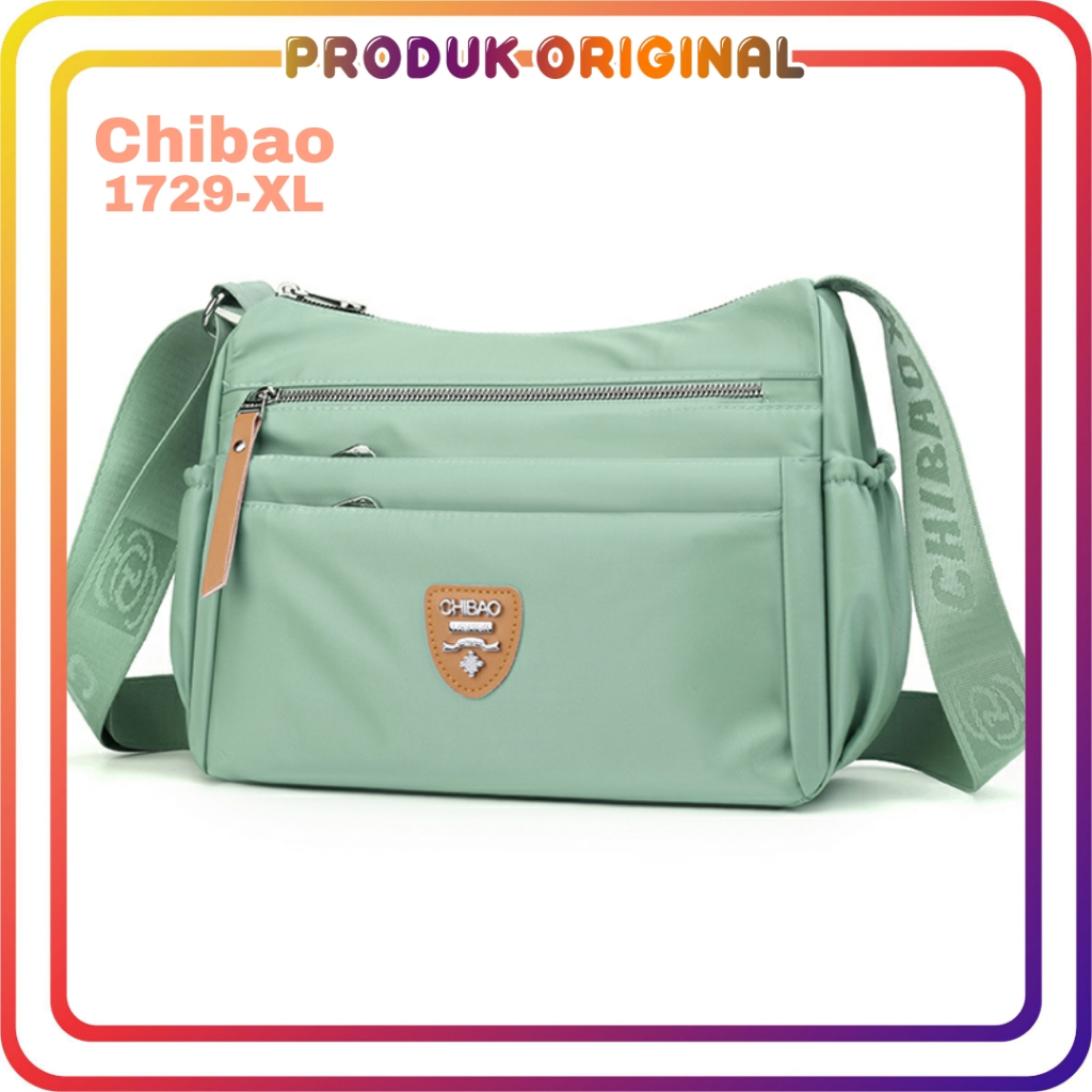 Chibao - Tas selempang wanita chibao 1729-XL nilon waterproof tas selempang original tas wanita