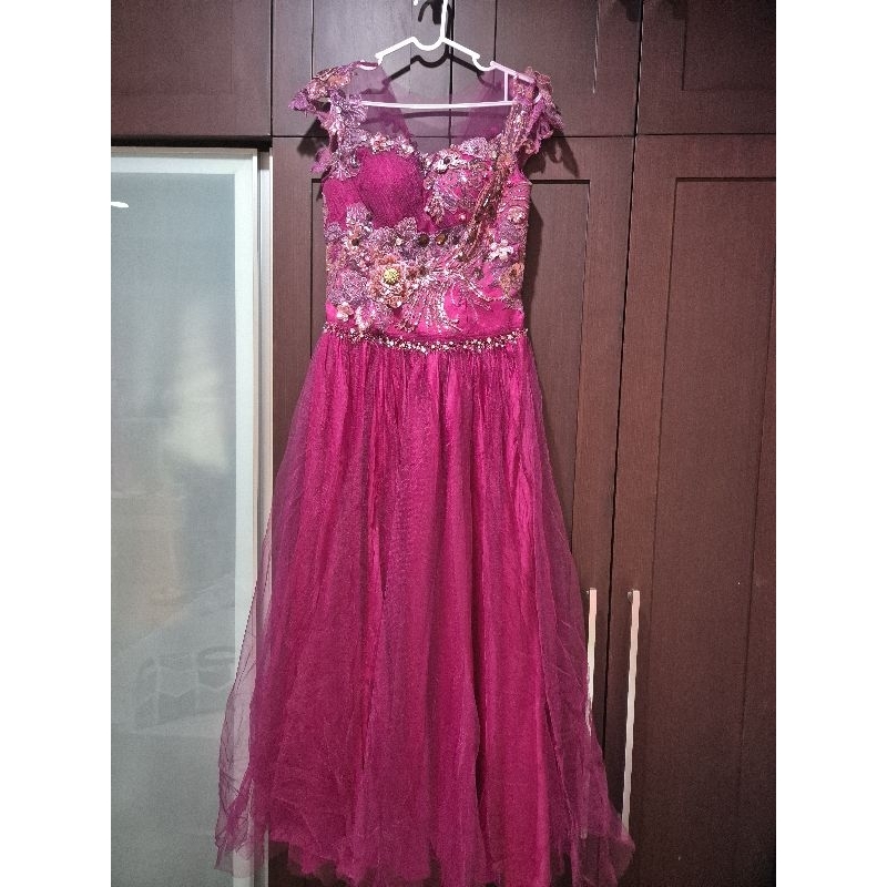long dress pesta (preloved)