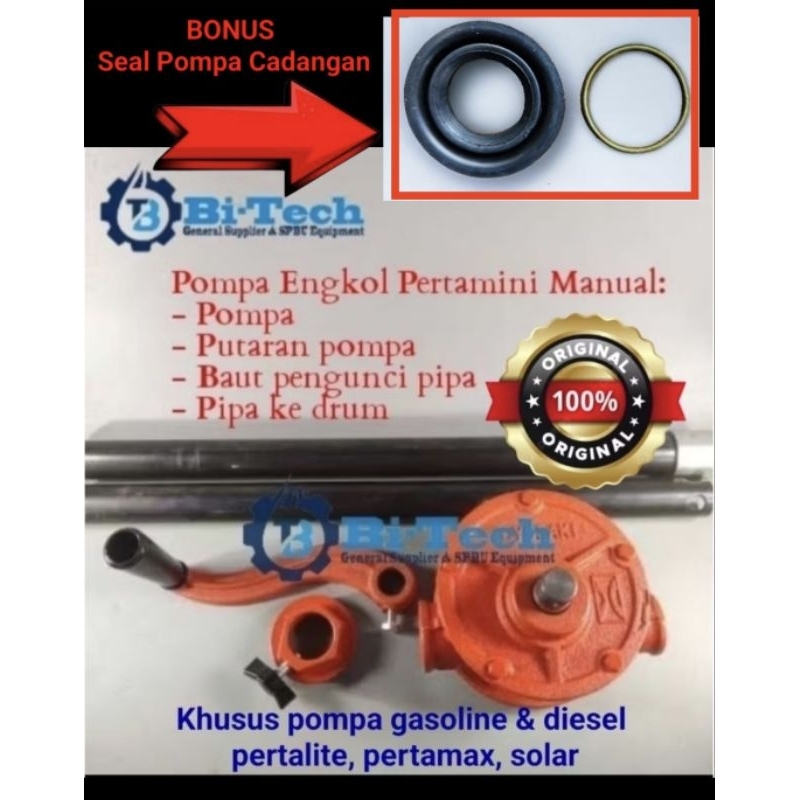Pompa Engkol Pertamini Pommini Pom Mini Manual Toyosaki