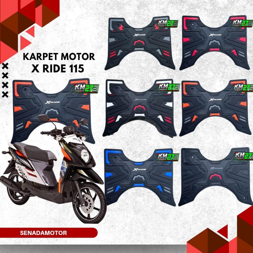 Karpet Motor Yamaha X-Ride / X-Ride Bahan Karpet 100% Karet Premium