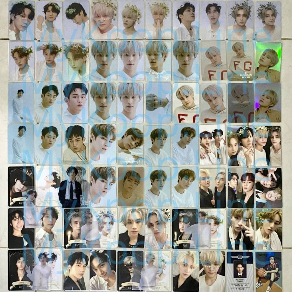 

PC WayV SG POB Official Photocard Xiaojun Winwin Hendery Ten Kun Yangyang Basket Hologram Grup Pilot 2021 2022 2023 2024