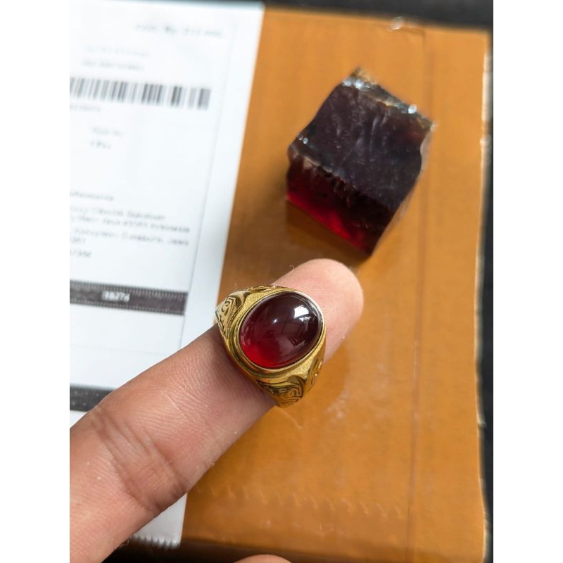 CINCIN TITANIUM GETAH KATILAYU