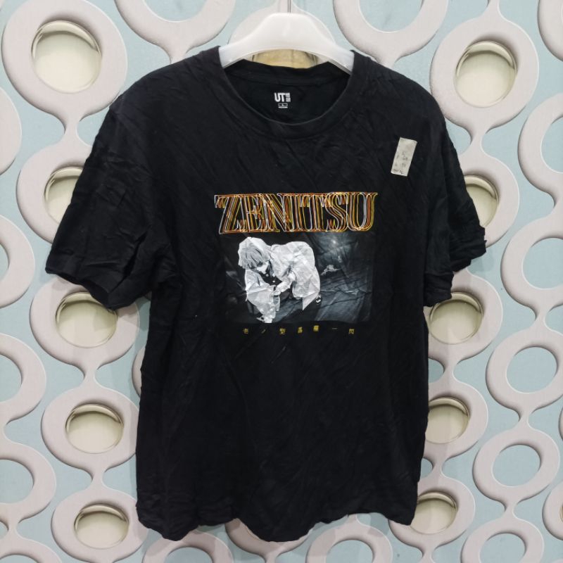 KAOS OBLONG PRIA SECOND UNIQLO ORIGINAL SIZE L TZR013