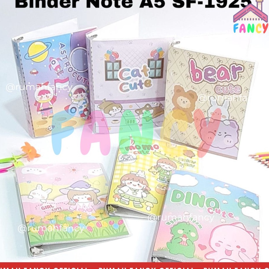 

Produk Terbaik Map Binder Notes Plastik Besi Motif Printing Ukuran A5 Map file Karakter Loose Leaf Buku Ring Buku Note Catatan Kampus Sekolah Office Map Binder