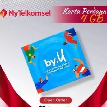 KARTU PERDANA BYU KUOTA 3GB