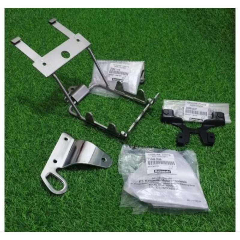 Braket besi braket lampu bulat ninja r ss original kawasaki