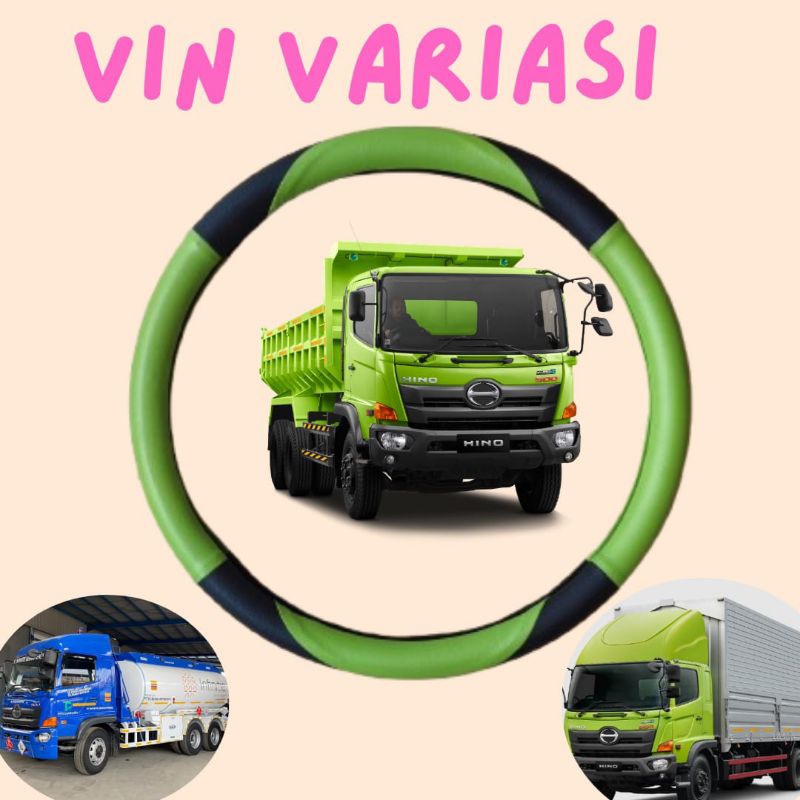 Sarung Stir Mobil,Cover Stir Mobil,Bungkus Stir Mobil,Pelindung stir Mobil Dump Truk Hino 500/Hino 5