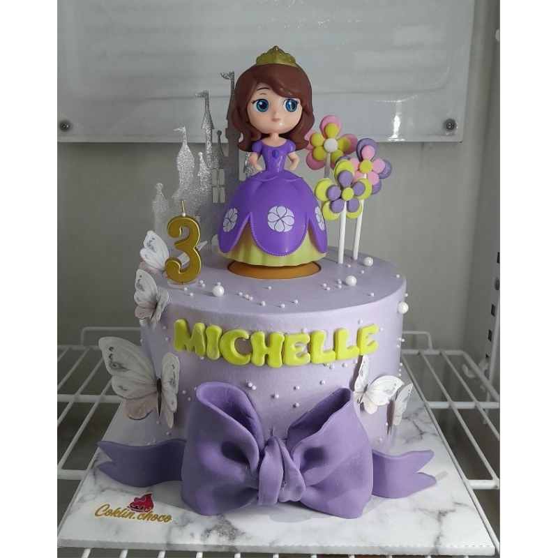 

kue ulang tahun shopia / cake birthday shopia