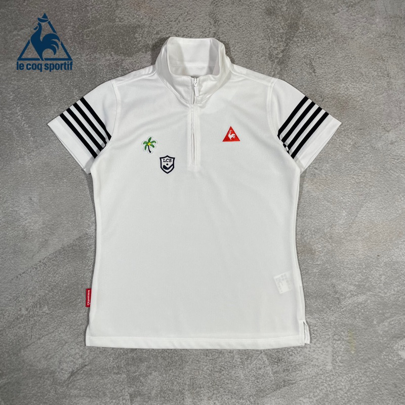 LE COQ SPORTIF White Womans Jersey Original (C4.10)