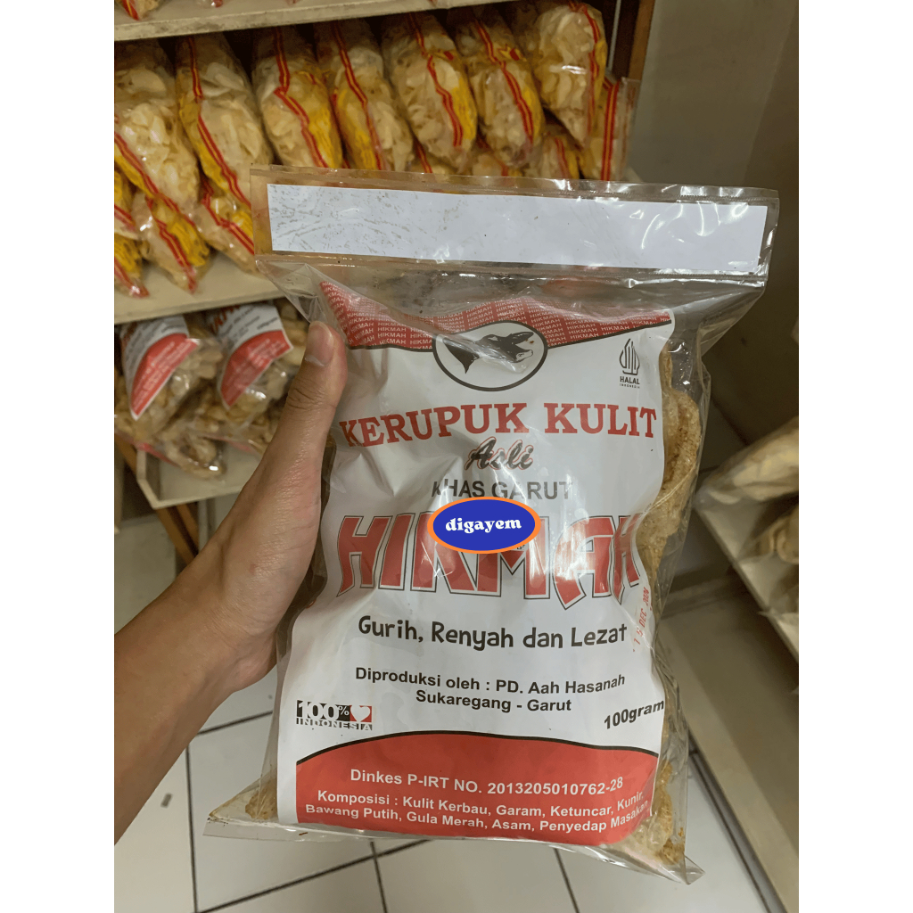 

Kerupuk Kulit Garut Hikmah [BEST SELLER] besar