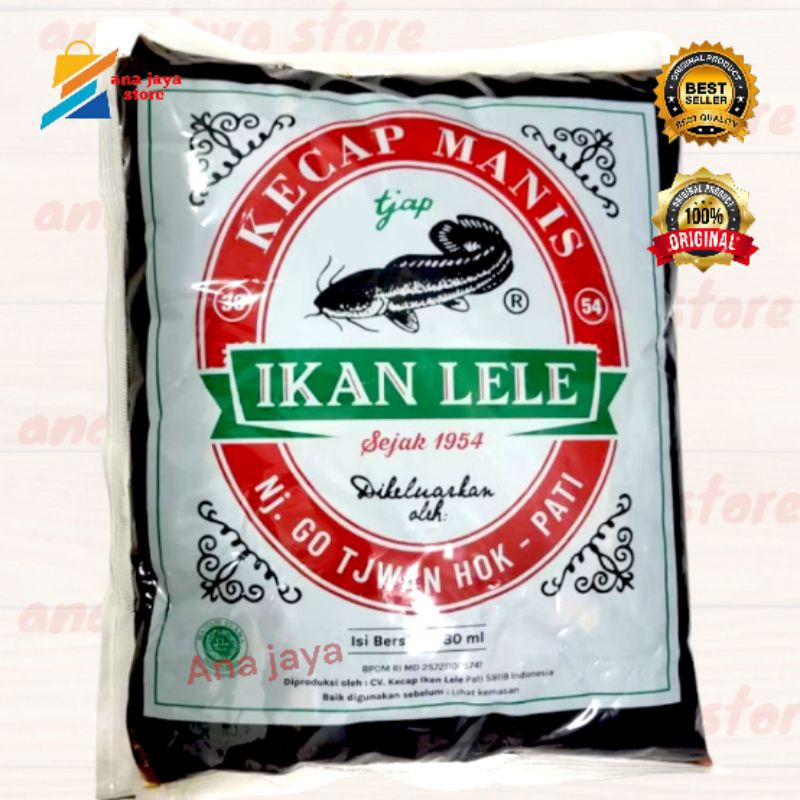 

MURAH !!! KECAP LELE KHAS PATI 680ml/1kg KECAP MANIS CAP IKAN LELE | GRATIS PENGEMASAN BUBLE WRAP & KARDUS