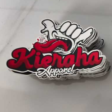 

Stiker Vinyl/Stiker Transparan, Stiker Clothing Water Proof, Stiker branding, die cut Potong Putus