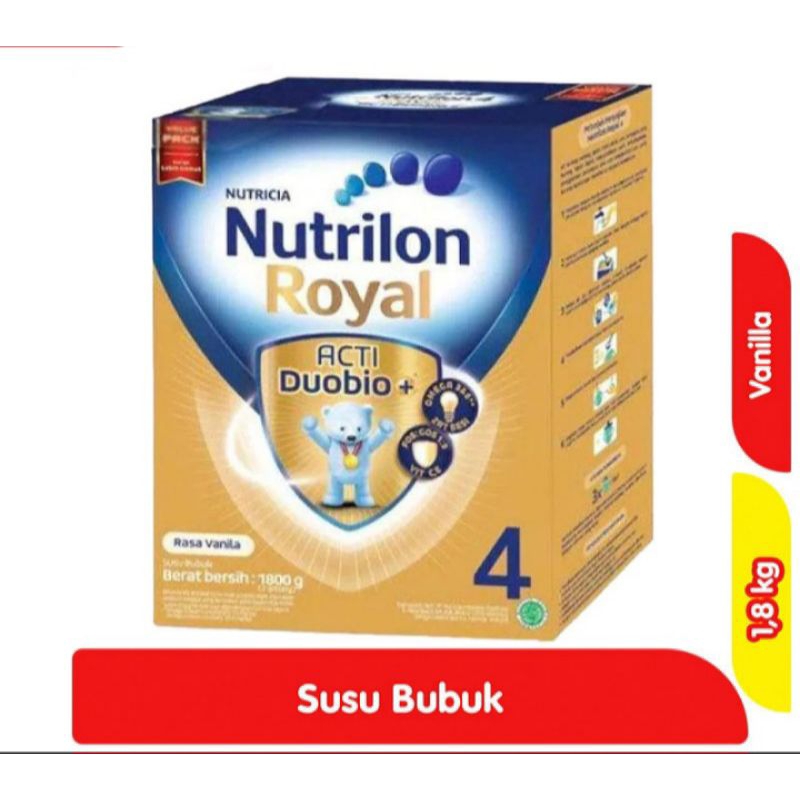 

NUTRILON ROYAL 4 SUSU PERTUMBUHAN ANAK VANILA 1.8KG