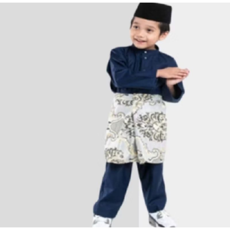 Baju Kurung melayu anak laki-laki 1-12 tahun