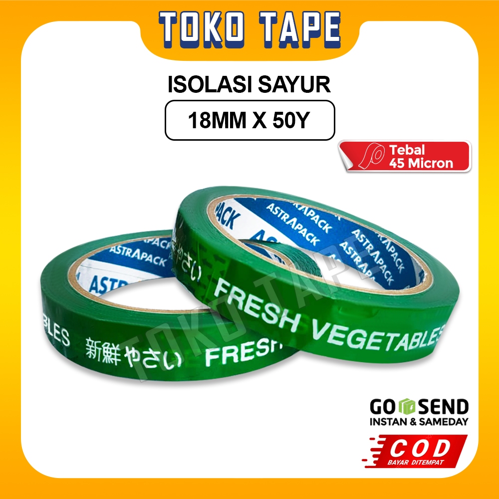 ISOLASI SAYUR / LAKBAN SAYUR ASTRAPACK