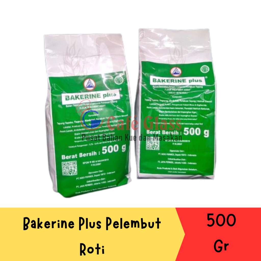 

Bakerine Plus Bread Improver / Pelembut Roti-500Gr