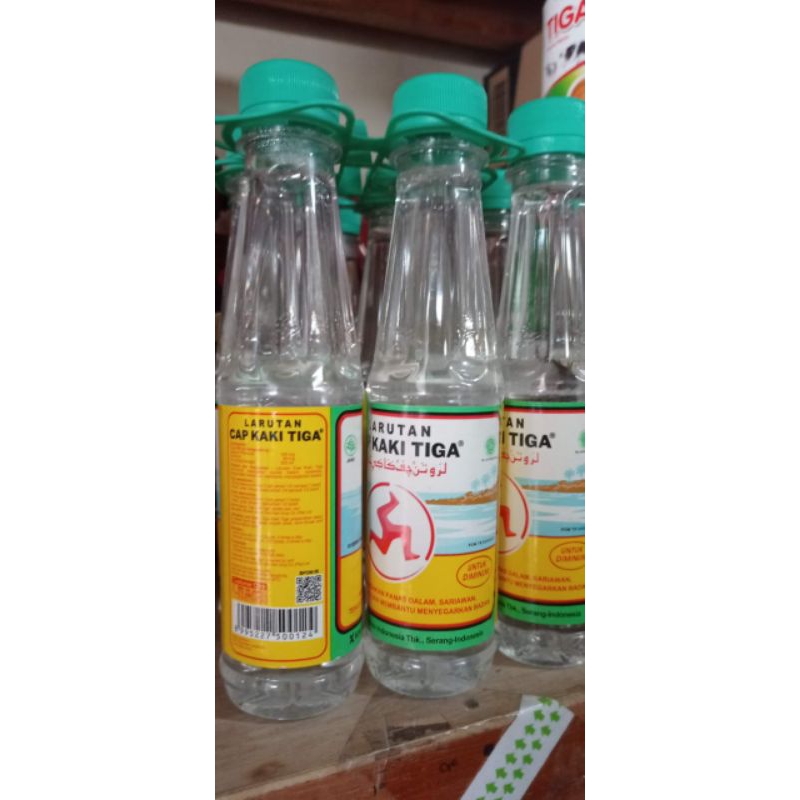 

Larutan Cap Kaki Tiga 200ml