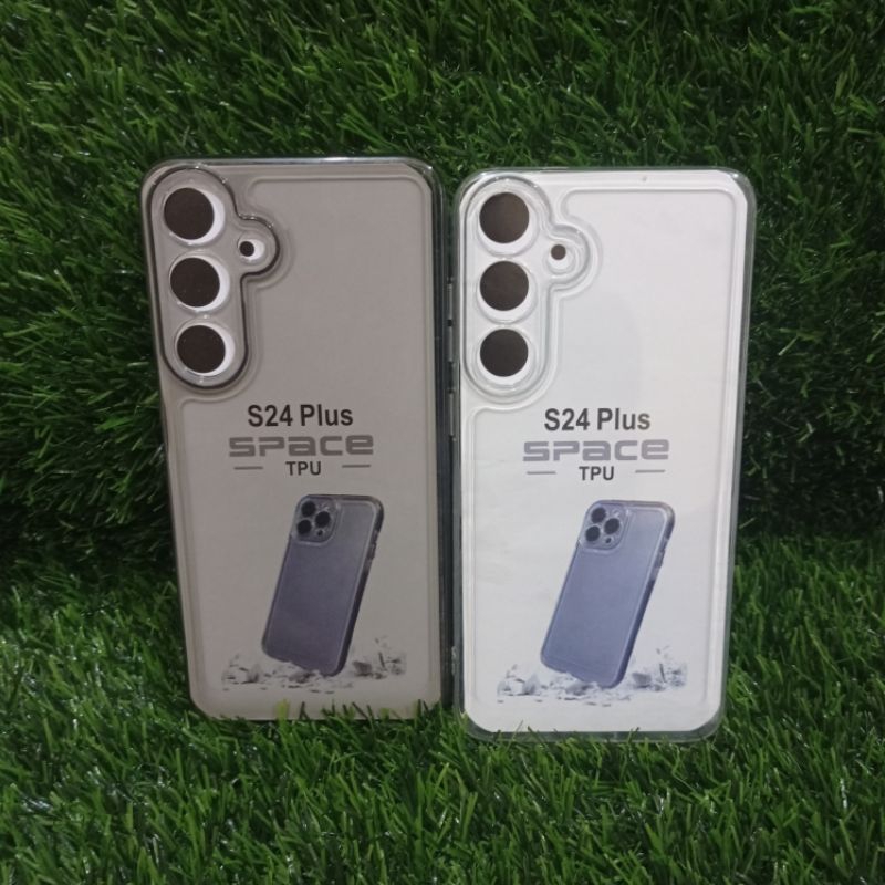 SOFTCASE CASING BENING TELASPARAN TYPE SAMSUNG S24 PLUS PELINDUNG BELAKANG NYA HP DAN CAMERA READY