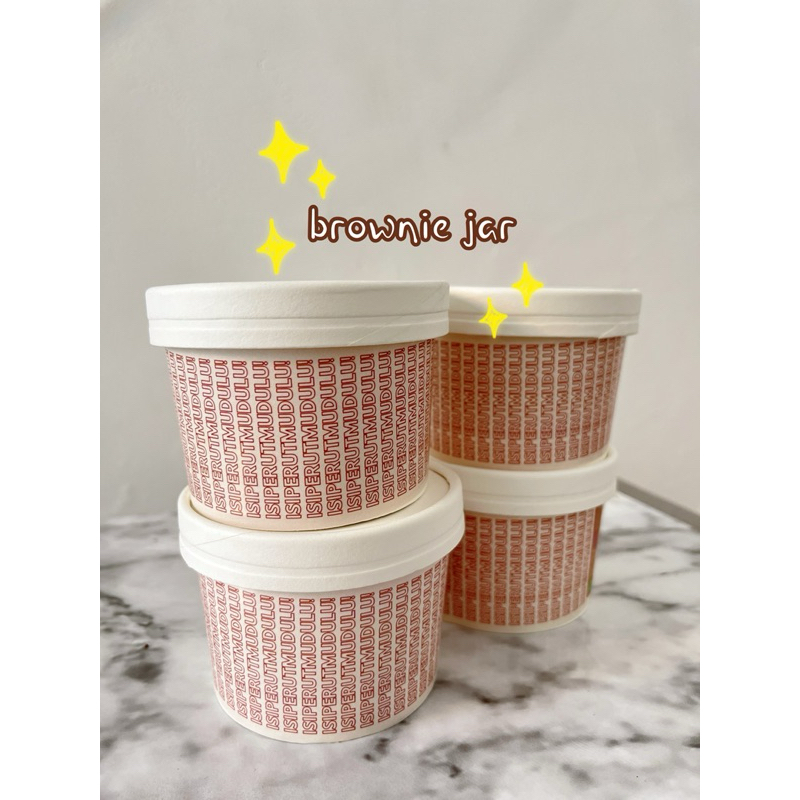 

Brownies Jar Pistachio Kunafa