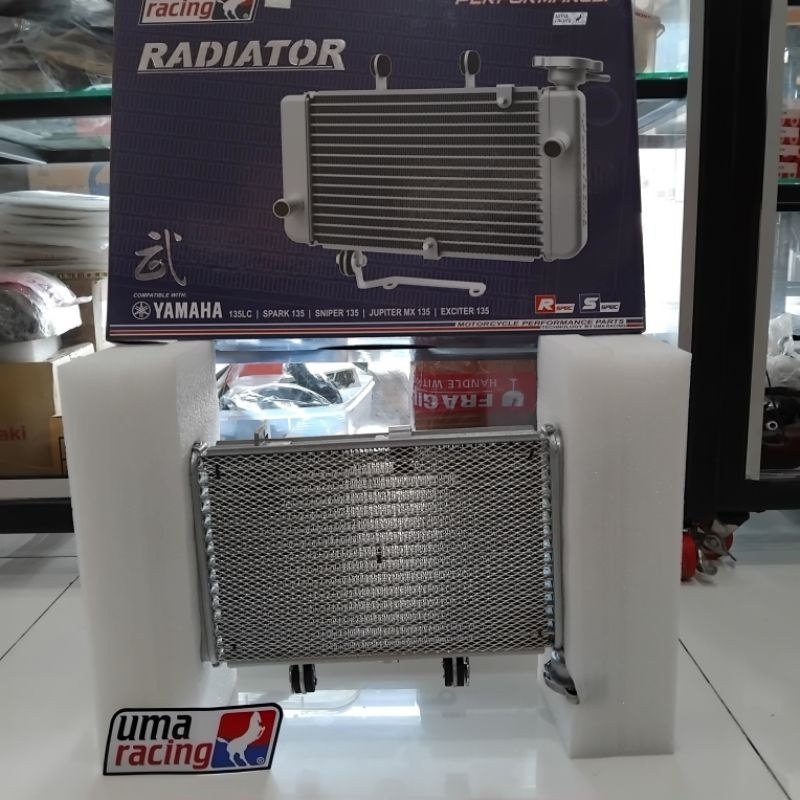 radiator uma racing almunium mx king jupiter mx 135