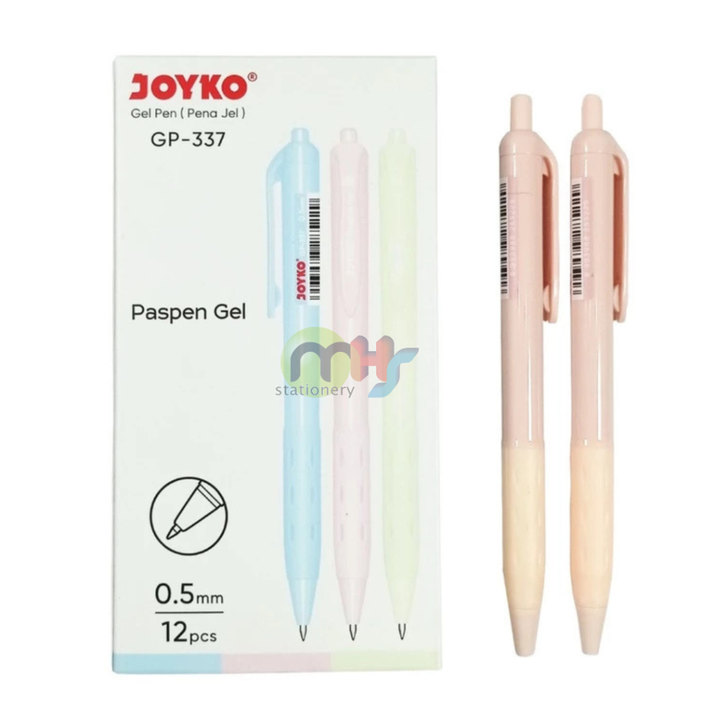 

Bolpoin Bulpen Gel Pen Joyko GP-337 1 Box 12 Pcs Alat Tulis Sekolah Dan Kantor Stationery