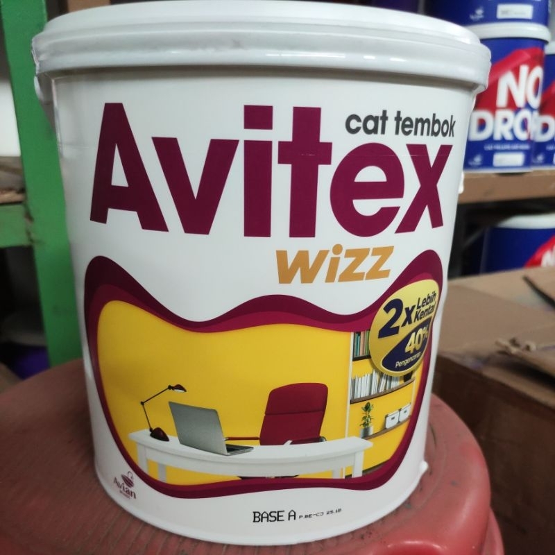 CAT TEMBOK AVITEX WIZZ 5 KG