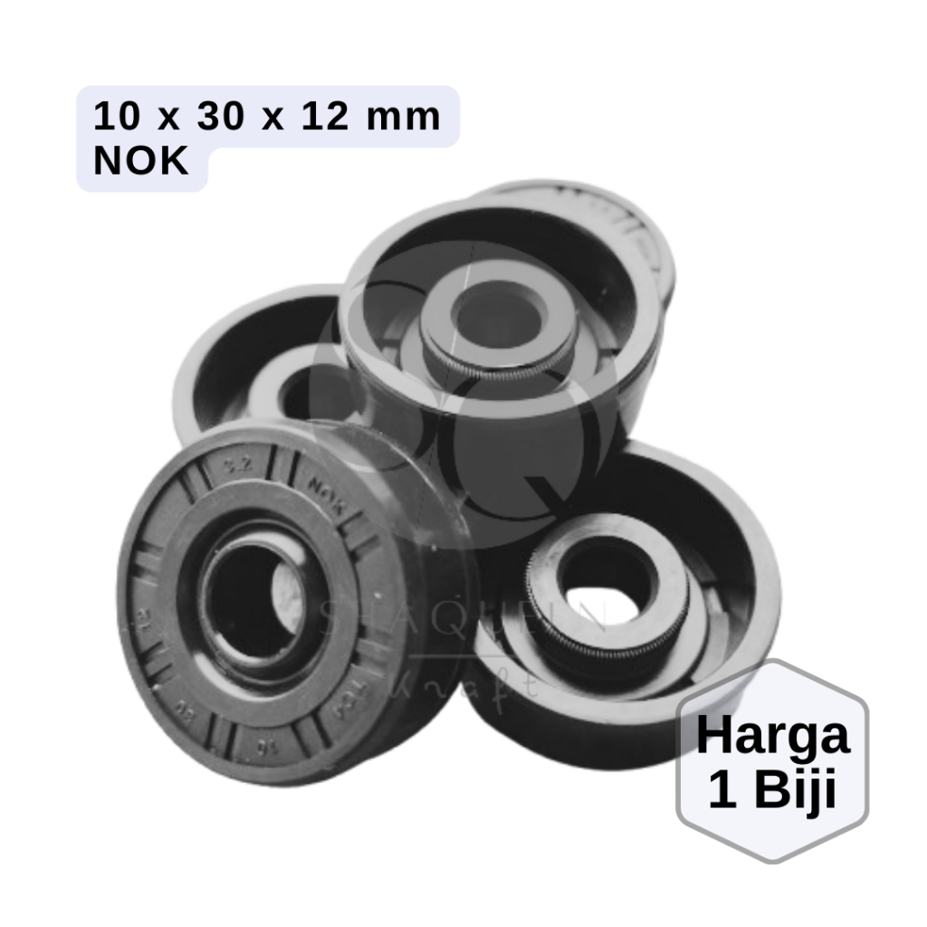 Oil Seal Shock Breaker Belakang Honda GL Pro GL Max Tiger Verza Megapro Primus Lama 10 30 12 mm (Sil