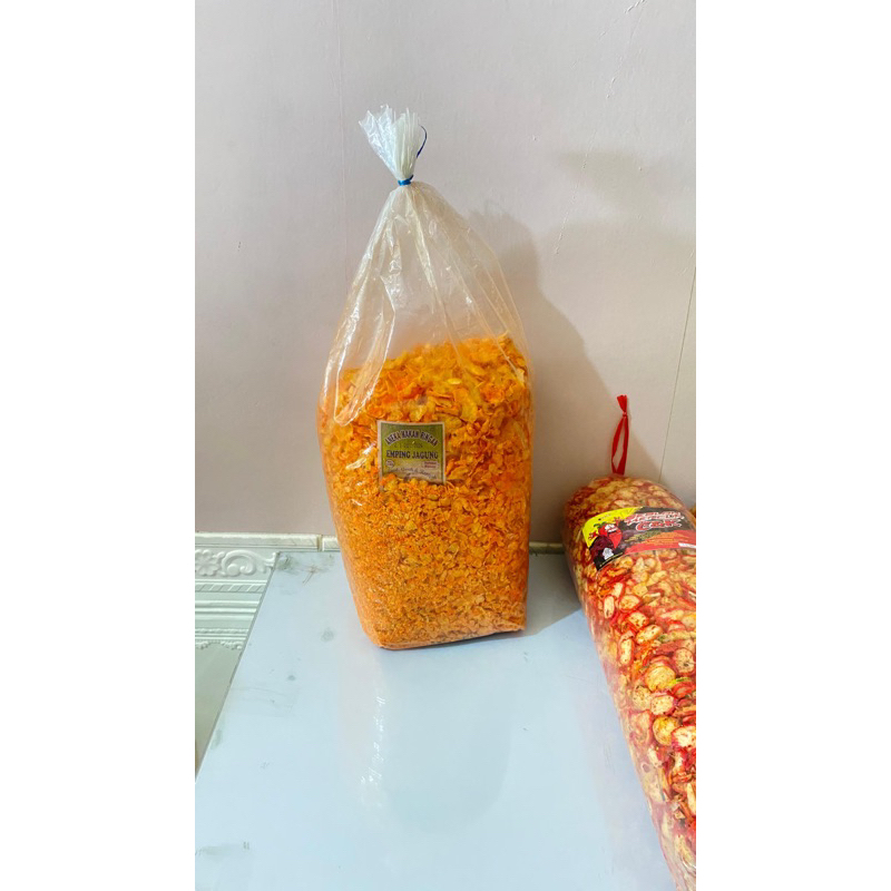 

Emping jagung bumbu 1kg dan 1 bal (3kg)