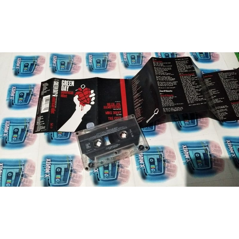 kaset pita greenday / american idiot