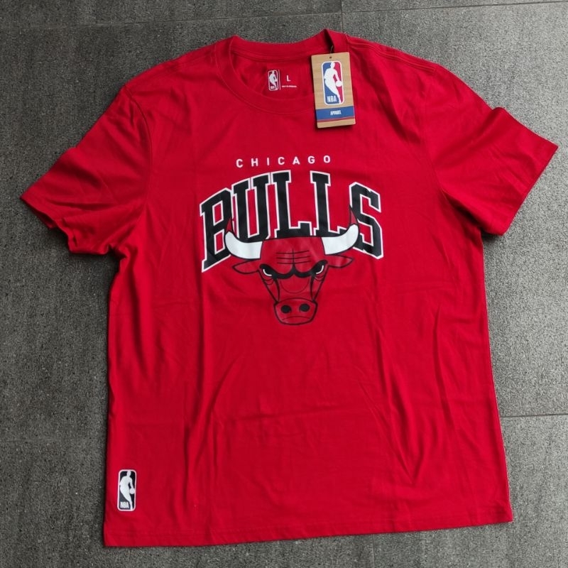 kaos nba chicago bulls core tee Tshirt original BNWT resmi baru new