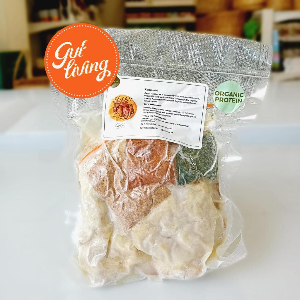 

Ayam Pok Pok Organik Gluten Free Frozen Siap Goreng Yayam Alirasa Bahan Alami Tanpa MSG Buatan