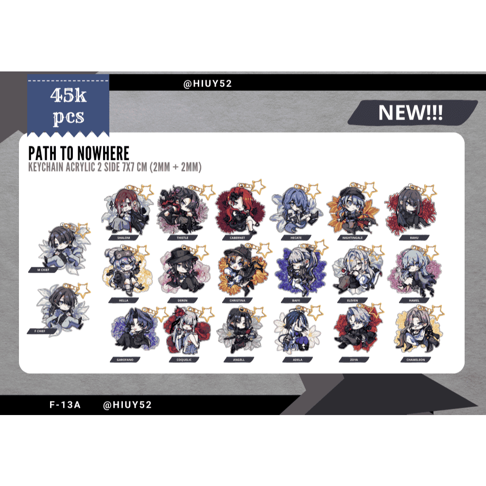 Keychain Path to Nowhere By Hiuy52