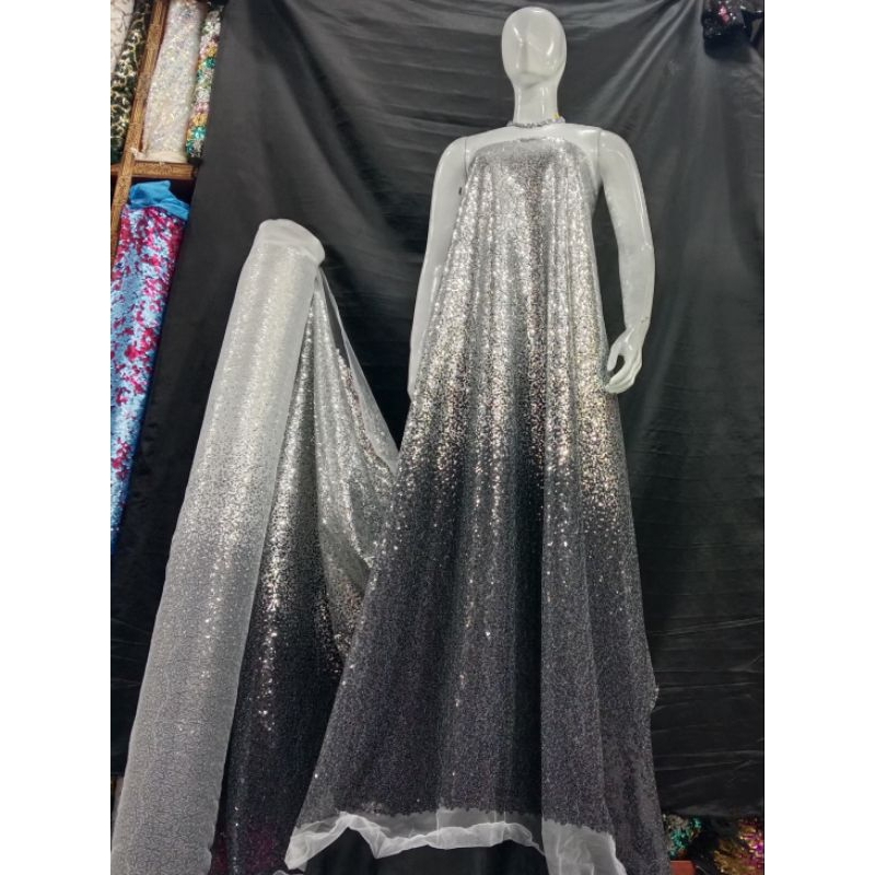 Bahan Sequin seribu PAYET GRADASI