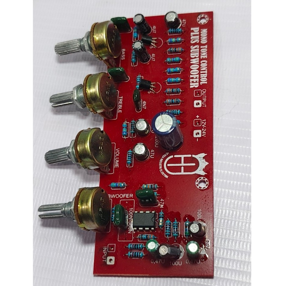 Tone control plus sub mono
