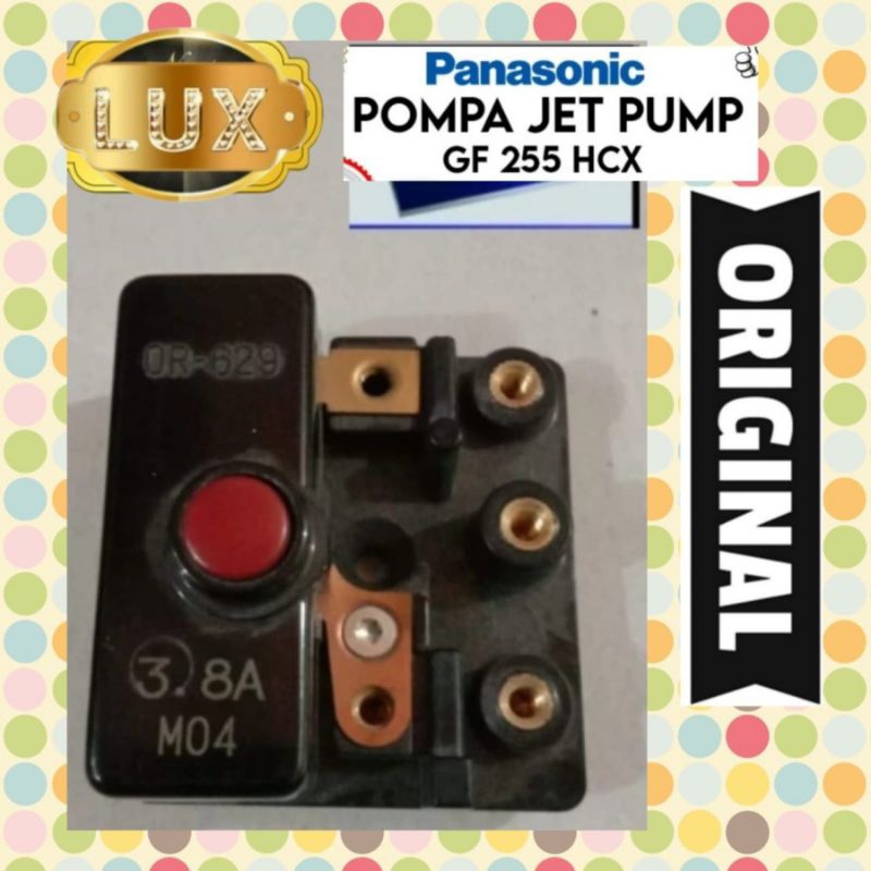 Overload Mesin pompa air jetpump Panasonic GF 255 HCX 250watt sumur dalam Jet pump Auto 255hcx gf255