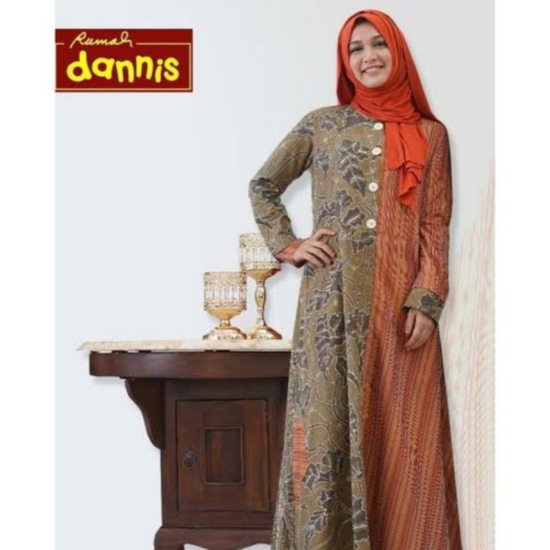 SALE 40%[RUMAH DANNIS]  SALE Couple Sarimbit Busana Pakaian Koko Dres Abaya Gamis Setelan baju Musli