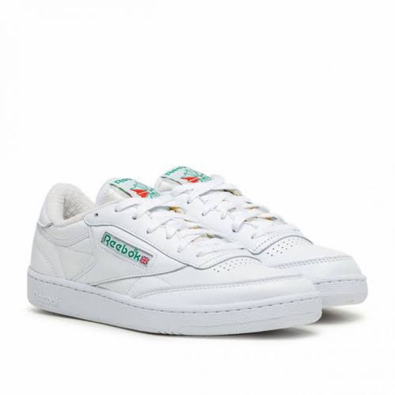 reebok club c85 white