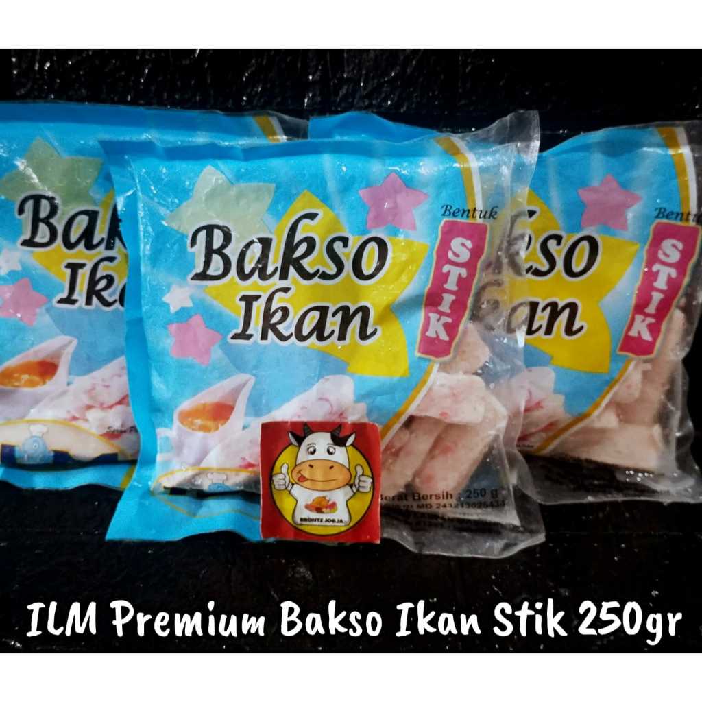 

ILM PREMIUM BAKSO IKAN STIK 250GR/500GR-FROZEN FOOD-BRONTZ JOGJA