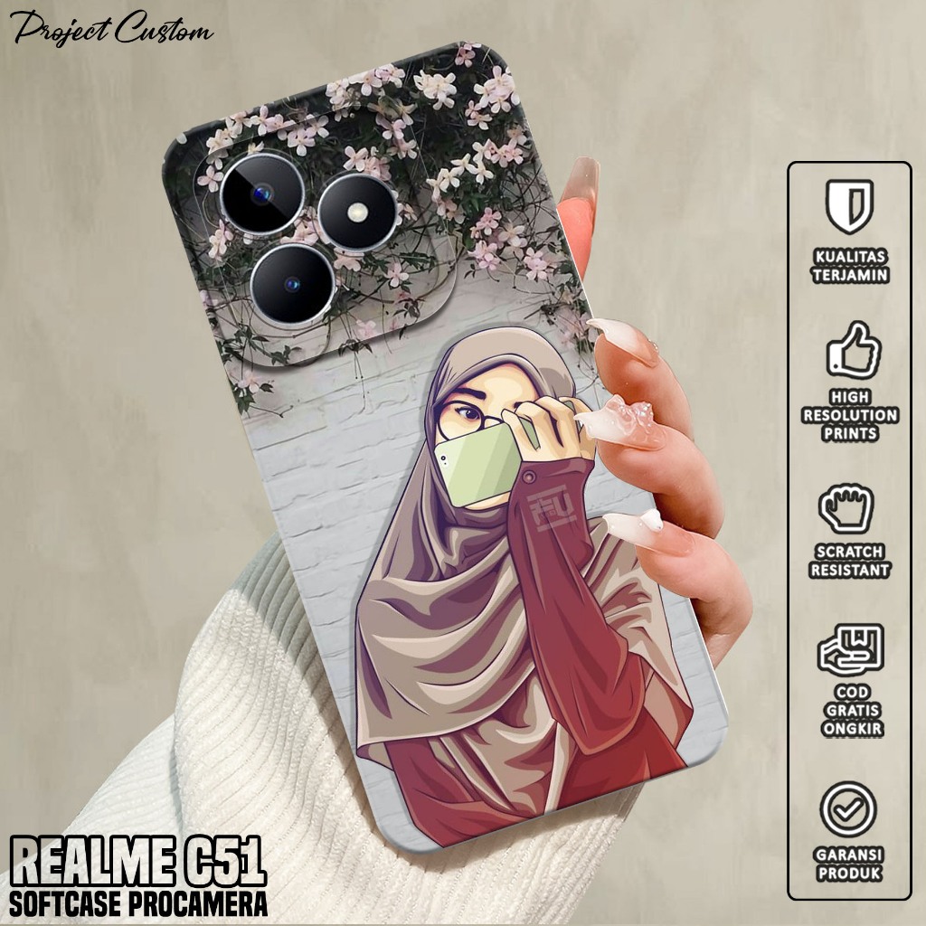 Softcase Hp REALME C51 - Casing Hp REALME C51 ( HJB ) Silikon Hp REALME C51 - Case Hp REALME C51 - C