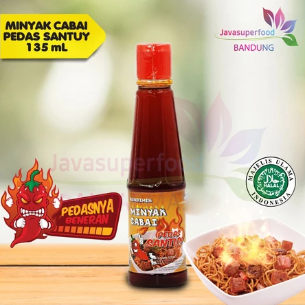 

JAVA MINYAK CABAI SANTUY & MANTUL 135ml, HALAL