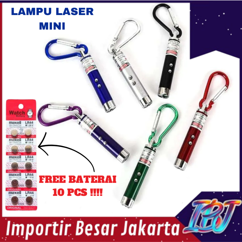TERMURAHGantungan kunci laser mini/ Laser Jarak jauh/ Laser Merah/ Senter Laser/ Laser Tembak 1 pcs