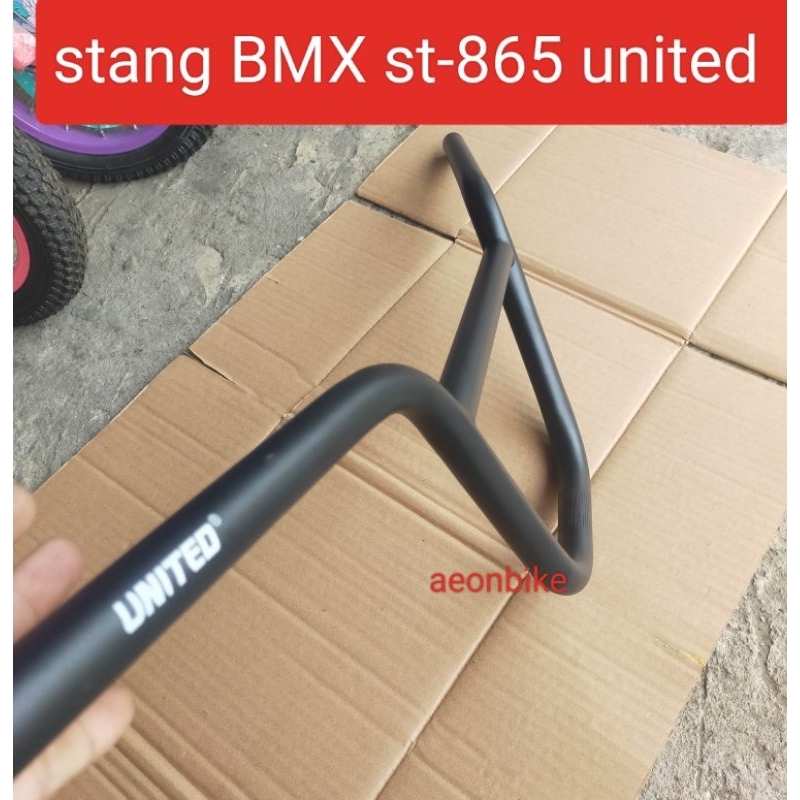stang BMX st-865 united matt black stang sepeda bmx