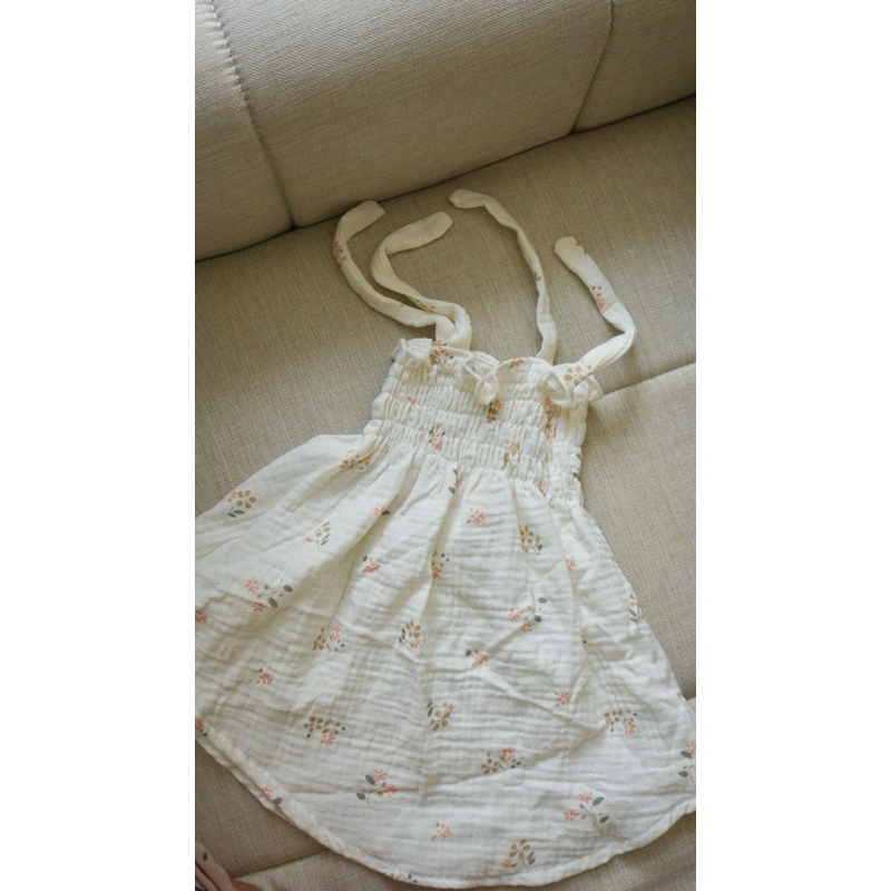 ENKA BABY | DOUBLE GAUZE BABY DRESS