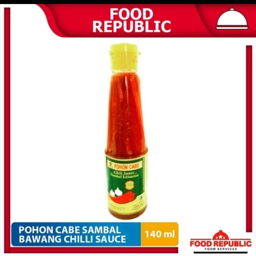 

SAMBAL BAWANG ISTIMEWA POHON CABE 140 ML - CHILI SAUCE HALAL ORIGINAL
